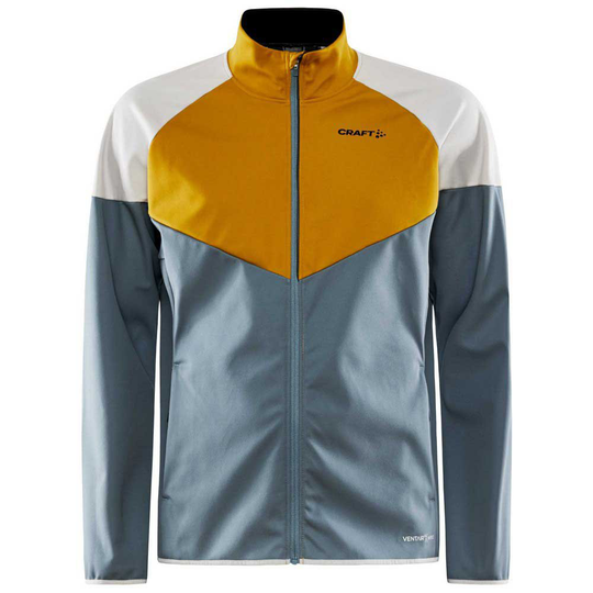 Craft Glide Block Jacket Grey L Man