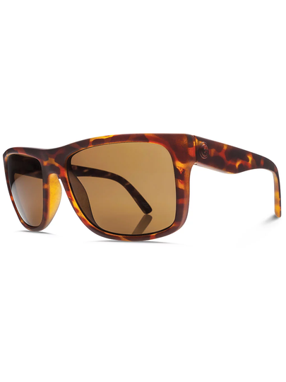 Electric Swingarm Matte Tortoise Shell Sunglasses OHM polarized bronze
