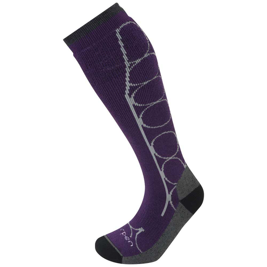 Lorpen T2 Ski Mid Socks Purple EU 34-37 Woman