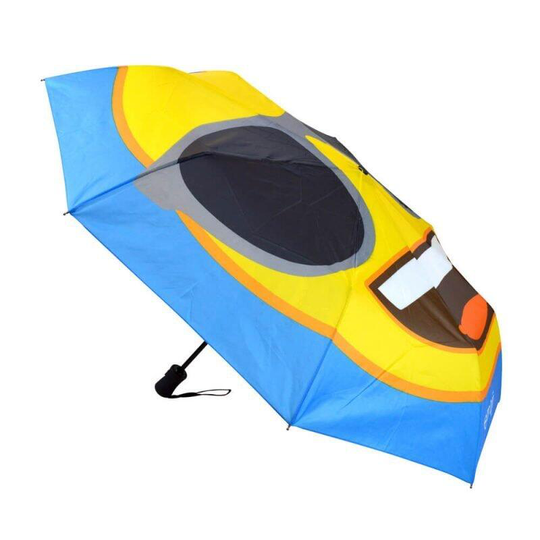Emoji Compact Umbrella - Sunglasses