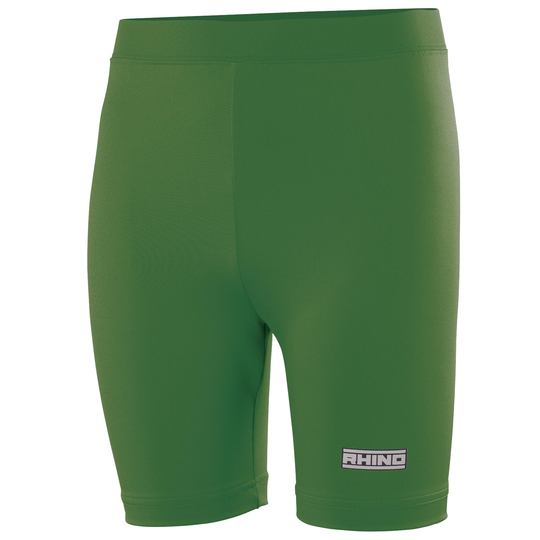 Childrens Boys Thermal Underwear Sports Base Layer Shorts (bottle Green)