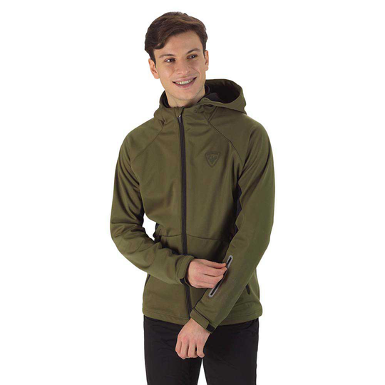 Rossignol Softshell Jacket Green S Man