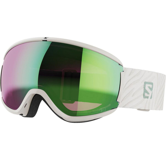 Salomon Ivy Photochromic Ski Goggles Woman White Sigma Emerlad/CAT2