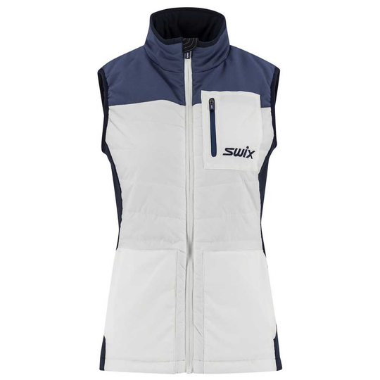 Swix Horizon Primaloft Vest White XS Woman