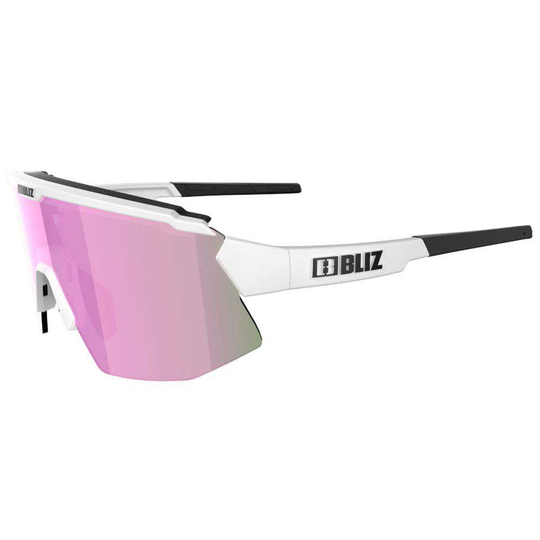 Bliz Breeze Padel Edition Sunglasses Small White Brown With Rose Multicoating/CAT3+Clear/CAT0