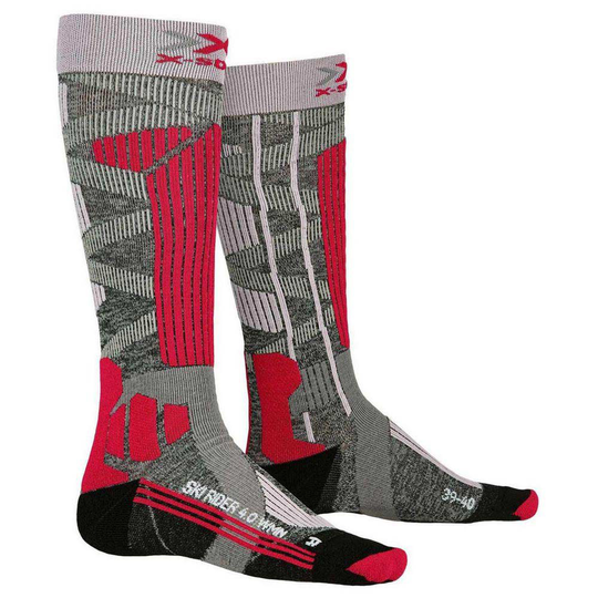 X-socks Ski Rider 4.0 Socks Grey EU 35-36 Woman