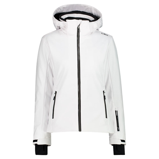 Cmp Zip Hood 31w0196 Jacket White 2XL Woman