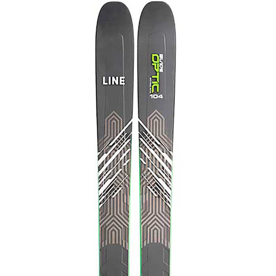 Line Blade Optic 104 Alpine Skis Grey 185