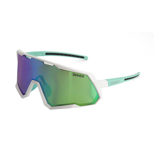 Sinner Pace Sunglasses White Sintrast Cycling/CAT3