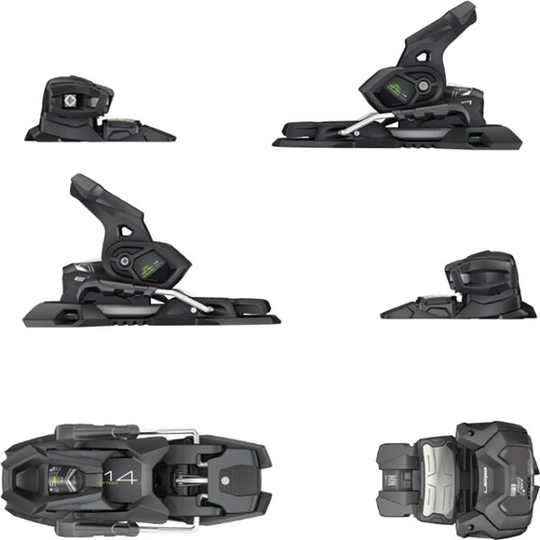 Elan Attack2 14 Mn No Brake [a] Alpine Bindings Black