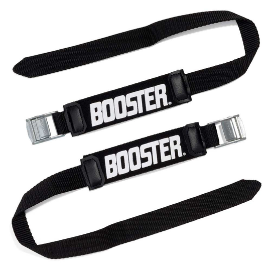 Booster Straps Soft Intermediate Skistraps Black
