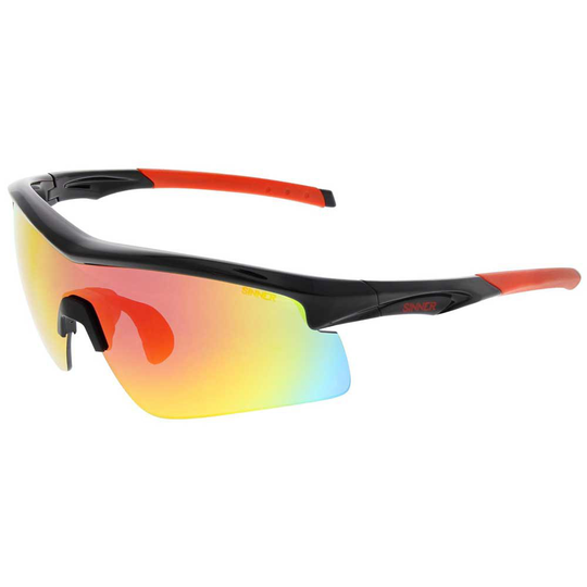 Sinner Osler Sunglasses Black Smoke Red Revo / Orangen Clear/CAT3