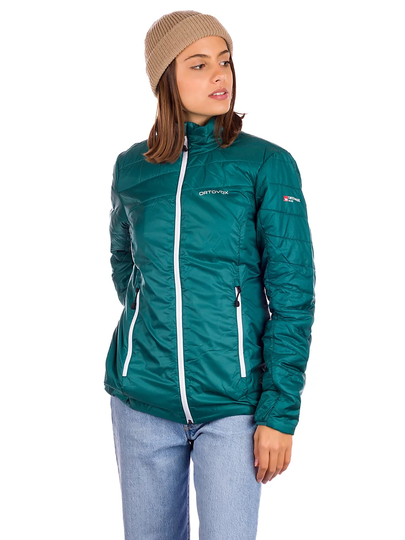 Ortovox Swisswool Piz Bial Insulator Jacket pacific green