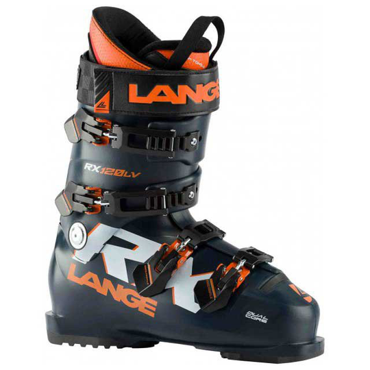 Lange Rx 120 Low Volume Alpine Ski Boots Black 25.5