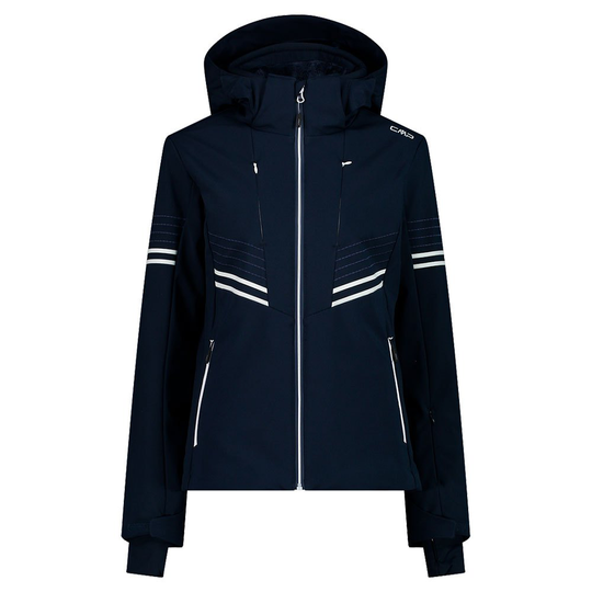 Cmp Zip Hood 32w0226 Jacket Blue 2XS Woman