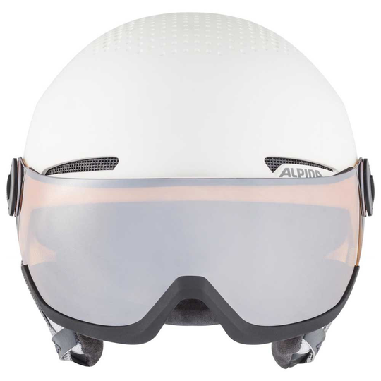 Alpina Arber Visor Q-lite Helmet White 51-55 cm