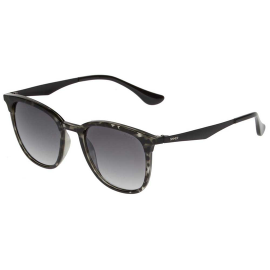 Sinner Cowell Mirror Sunglasses Black Gradient Smoke Mirror/CAT3