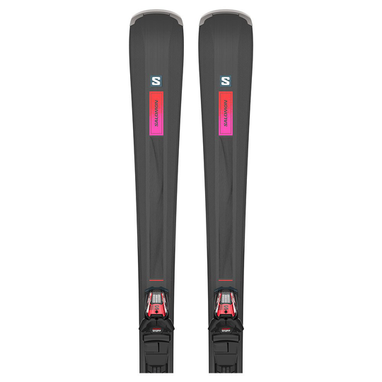 Salomon S/max 6 Xt+m10 Gw Alpine Skis Black 140