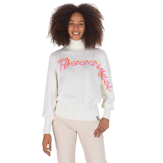 Rossignol Signature Rln Knit Sweater White S Woman