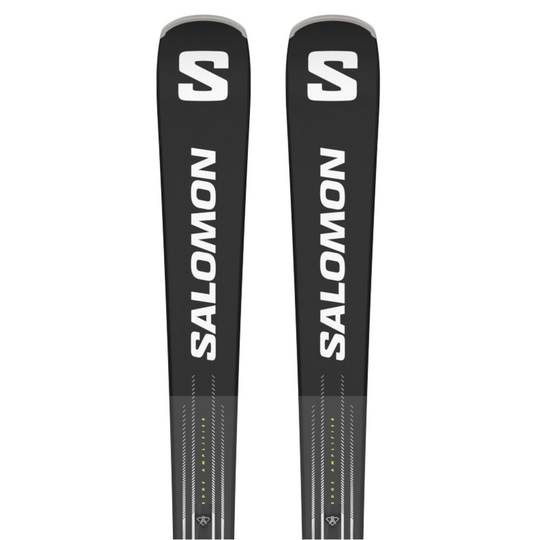 Salomon S/max 8+m10 Gw Alpine Skis Black 170