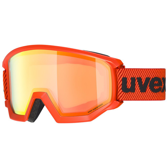Uvex Athletic Fm Ski Goggles Orange Mirror Orange Orange/CAT2