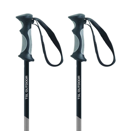 Tsl Outdoor Hiking Alu 2 Poles Black,Silver 83-135 cm