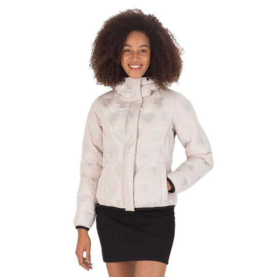 Rossignol Welded Quilt Shield Jacket Beige XL Woman