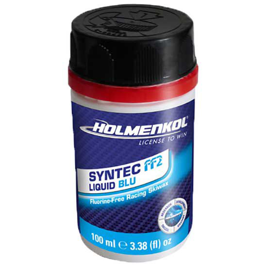 Holmenkol Syntec Ff2 -12°c/-20°c Liquid Wax 100 Ml Blue