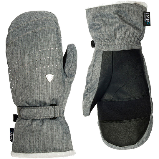 Rossignol Famous Impr Mittens Grey M Woman