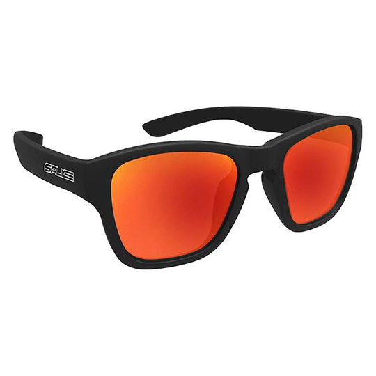 Salice 164 Mirror Sunglasses Junior Black Mirror RW Red/CAT3