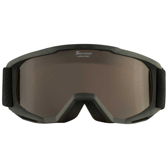 Alpina Piney Ski Goggles Black Singleflex Hicon/CAT2