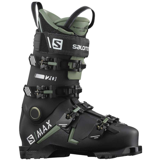 Salomon S/max 120 Gw Alpine Ski Boots Black 25.0-25.5