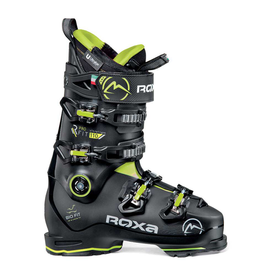 Roxa Rfit Pro 110 Alpine Ski Boots Black 26.5