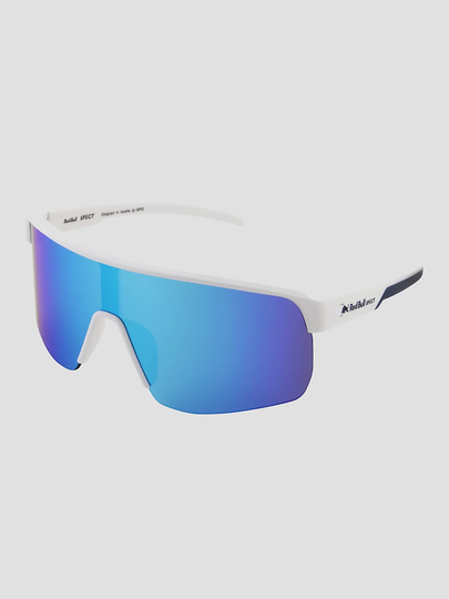 Red Bull SPECT Eyewear DAKOTA-002 White Sunglasses smoke with blue mirror