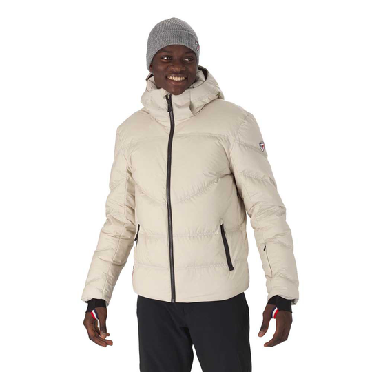 Rossignol Signature Merino Down Jacket Beige XS Man