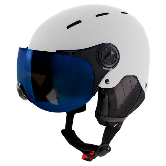 Sinner Typhoon Visor Helmet White L / Blue Mirror/CAT2