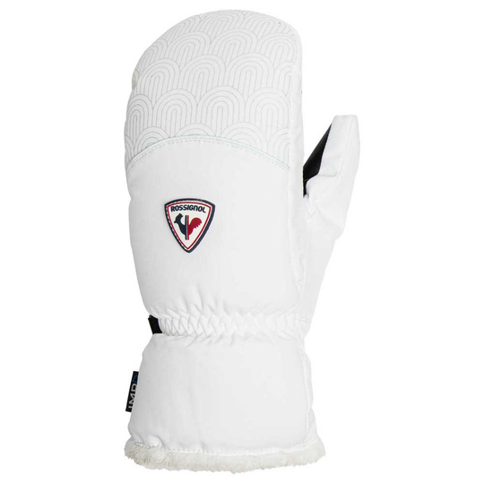 Rossignol Romy Impr Mittens White M Woman