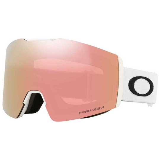 Oakley Fall Line M Prizm Ski Goggles White Prizm Rose Gold/CAT3