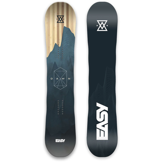 Easy Dawn Snowboard Wide Golden 159W