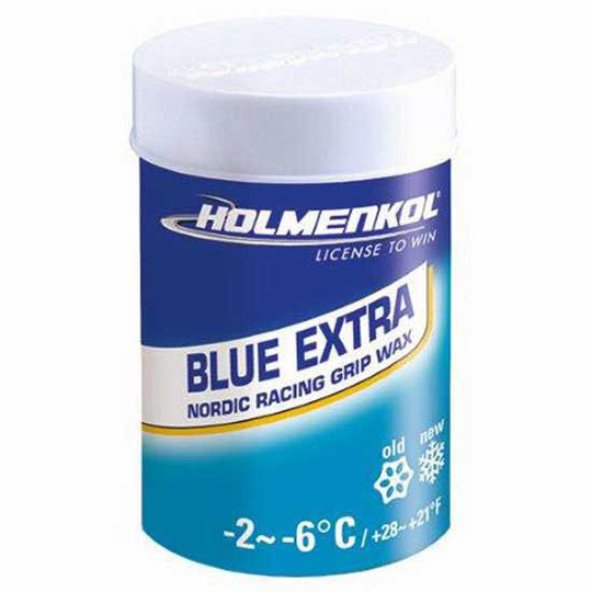 Holmenkol Grip blue Extra -2°c/-6°c Wax 45 G Blue