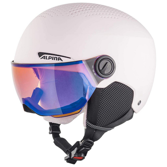 Alpina Zupo Visor Q-lite Helmet Orange 54-58 cm
