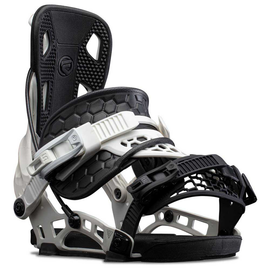 Flow Nx2 Hybrid Snowboard Bindings White L
