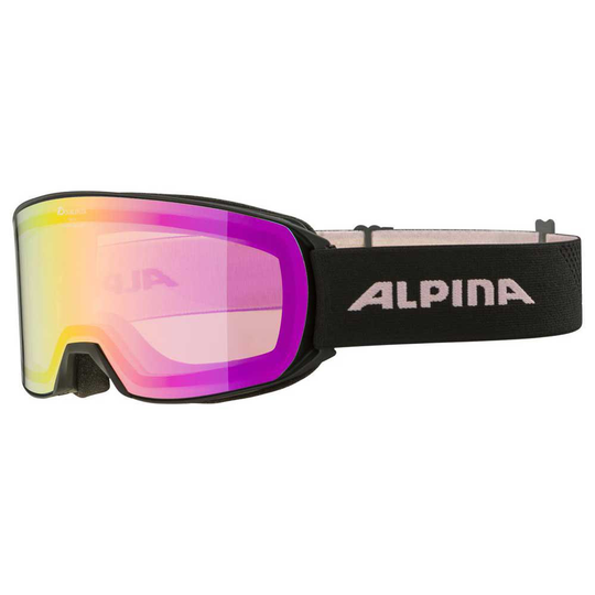 Alpina Nakiska Q Lite Ski Goggles Pink