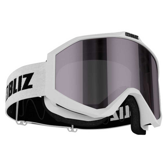 Bliz Liner Mirror Ski Goggle White Pink With Silver Miror/CAT2