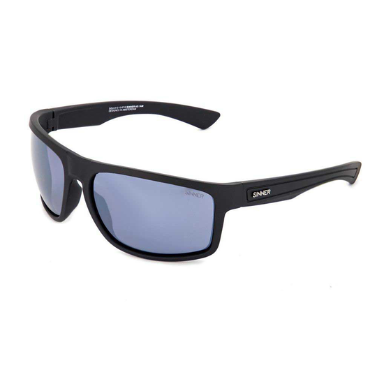 Sinner Steelhead Ii Sunglasses Black Sintrast Watersports/CAT3