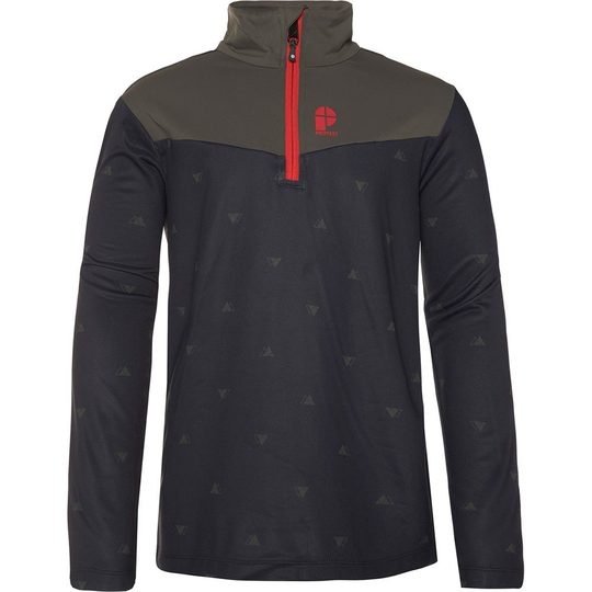 Protest Comict Half Zip Fleece Grey 140 cm