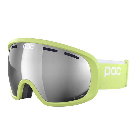 Poc Fovea Clarity Ski Goggles Green Clarity Define / Spektris Silver/CAT3