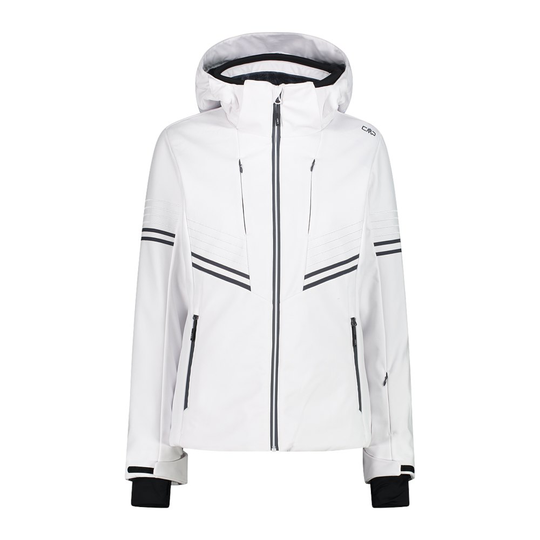 Cmp Zip Hood 32w0226 Jacket White M Woman