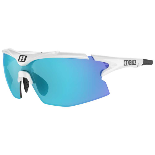 Bliz Tempo Sunglasses White Smoke With Blue Multi/CAT3
