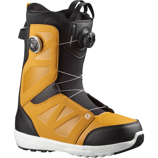 Salomon Launch Boa Sj Snowboard Boots Yellow,Black 26